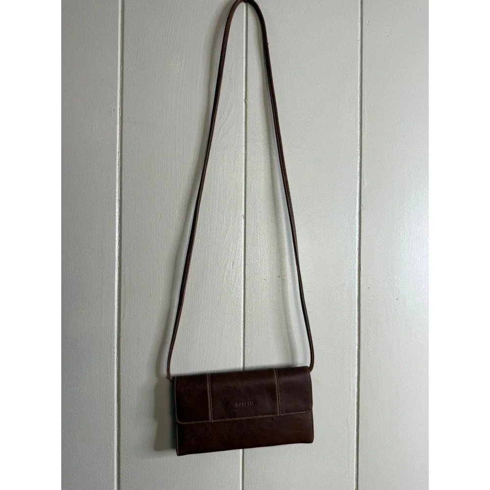ROSETTI‎ Crossbody Bag Women's Brown Faux Leather Wallet Clutch Purse